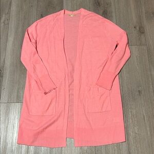Gianni Bini Pink cardigan xs